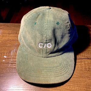 Green corduroy C/O Cap - Newhattan